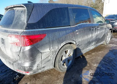 2019 Honda Odyssey Ex z USA, uszkodzony, nr VIN 5FNRL6H50KB130303